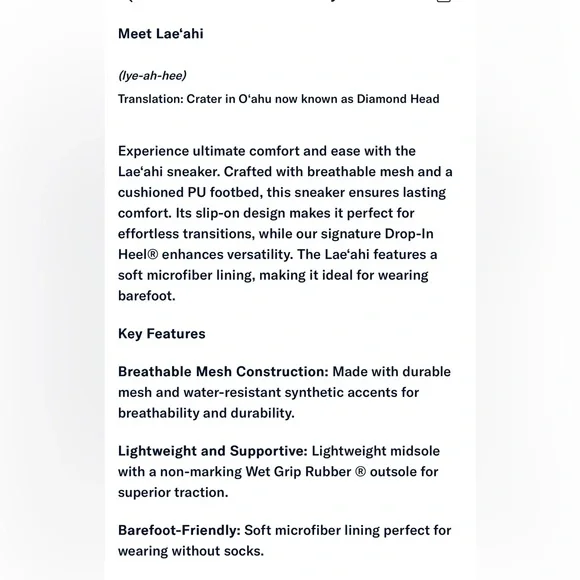 OluKai Lae’ahi unisex Clay Mesh Slip-On Loafers Women 8.5 Men 7 - Picture 2 of 8